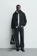 Куртка Zara стьобана чорний 5762/401/800 M - изображение 3