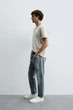 Джинси Zara Slim Cropped Fit синій 4806/400/427 30 - изображение 4