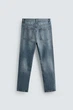 Джинси Zara Slim Cropped Fit синій 4806/400/427 30 - изображение 6