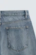 Джинси Zara Slim Cropped Fit синій 4806/400/427 30 - изображение 8