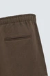 Щільні джогери Zara класичного крою коричневий 4393/401/717 L - изображение 8