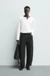 Джинси Zara Wide Fit чорний 0840/407/800 34 - зображення 1