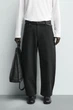 Джинси Zara Wide Fit чорний 0840/407/800 34 - зображення 2