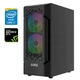 Игровой ПК Aura GC7 ARGB Tower / Intel Core i7-860 (4 (8) ядра по 2.8 - 3.4 GHz) / 16 GB DDR3 / 120 GB SSD + 500 GB HDD / nVidia GeForce GTX 660, 2 GB GDDR5, 192-bit / 400W / Win 10 Pro + Кабель питания б/у - изображение 1