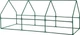 Теплиця Neo Tools 240x90x90 см, ПЕ плівка 135 г Зелена (15-900) - зображення 4