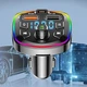 Автомобільний FM-трансмітер Bluetooth 5.0 FM-передавач (2 USB + Type-C) — модулятор, MP3-плеєр, Bluetooth-ресивер - зображення 2
