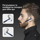 Bluetooth-гарнитура FEATURE И33 с микрофоном, ENC, IP7, до 100 часов работы, беспроводная гарнитура для телефона, вождения и офиса - изображение 5