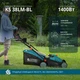 Газонокосарка електрична Konner&Sohnen 38lm-bl - изображение 1
