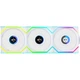Кулер для корпуса Lian Li Uni Fan SL WIRELESS LCD 120-3 White (G99.12SLLCD1W3W.00) - изображение 1