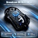 Геймерська акумуляторна, бездротова (Bluetooth + 2,4G), миша Attack Shark X11 PRO V2, PAW3315, 30000DPI WHITE BLACK/БІЛА З ЧОРНИМ (X11PROV2WB) - зображення 8