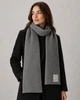 Жіночий шарф Calvin Klein сірий, універсальний, one size (25x180 см) - зображення 1
