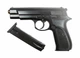 Стартовый пистолет SUR 1607 - Ansar 571 black (CZ-75) + 25 холостых патронов + магазин - изображение 4