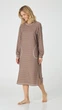 Сорочка нічна жіноча тепла ellen warm feelings ldf 121/47/04 2XL коричнева - зображення 3