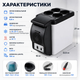 Автомобільний холодильник Portable Electronic 7.5 л 12V, термобокс для охолодження та підігріву їжі й напоїв від прикурювача - зображення 3