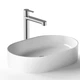 Умывальник накладной Ravak Ceramic 550 O Slim 55х37см овальный белый - изображение 2