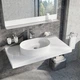 Умывальник накладной Ravak Ceramic 550 O Slim 55х37см овальный белый - изображение 4