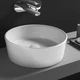 Раковина накладная Hatria Happyhour 440x440 круглая, белая (00Y1VG01) - изображение 1