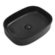 Умывальник накладной Mixxus Premium Bevel-0103 510х370 прямоугольный, черный (MP6520) - изображение 1