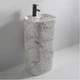 Умывальник напольный Mixxus Premium Diverse-1101 Marble 460х380 прямоугольный, мрамор (MP6575) - изображение 2