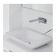 Умывальник накладной Duravit PuraVida 700x450 прямоугольный, белый (0369700000) - изображение 4