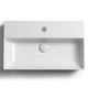 Умывальник подвесной Hatria Bahia 500x445 прямоугольный, белый (BH0500465011TS0) - изображение 2