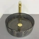 Умывальник накладной VBI Sepino 350x350 круглый, черный (VBI-016301) - изображение 3
