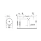 Раковина накладная Duravit Cape Cod 430x430 круглая, белая матовая (2328433200) - изображение 2