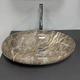 Умывальник накладной VBI Vicenza M 580x360 овальный, коричневый (VBI-014805) - изображение 2