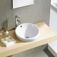 Раковина врезная BhD Lille 465x465 круглая, белая (7023) - изображение 3