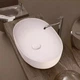 Умывальник накладной Kerasan Nolita 600x400 овальный, белый матовый (5343 30) - изображение 1