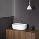 Умывальник на столешницу Nic Design Semplice 55х40х15 см, Argilla матовый (001376052) - изображение 2