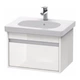 Умывальник накладной Duravit D-Code 850x480 прямоугольный, белый (03428500002) - изображение 3