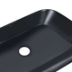 Раковина накладная Qtap Scorpio 545х400 прямоугольная, черная матовая (QT14112243MBN47298) - изображение 3