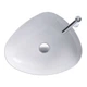 Раковина накладная Duravit Cape Cod 405x500 асимметричная, белая (2339500000) - изображение 4