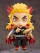 Коллекционная фигурка статуэтка Кеджуро Ренгоку Kyojuro Rengoku Клинок уничтожающий демонов Demon Slayer Kimetsu no Yaiba аниме фигурка, 10 см - изображение 4