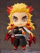 Коллекционная фигурка статуэтка Кеджуро Ренгоку Kyojuro Rengoku Клинок уничтожающий демонов Demon Slayer Kimetsu no Yaiba аниме фигурка, 10 см - изображение 6