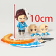 Коллекционная фигурка статуэтка Танджиро Камадо Tanjiro Kamado Demon Slayer: Kimetsu no Yaiba Nendoroid аниме минифигурка в кимоно, 10 см - изображение 2