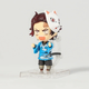 Коллекционная фигурка статуэтка Танджиро Камадо Tanjiro Kamado Demon Slayer: Kimetsu no Yaiba Nendoroid аниме минифигурка в кимоно, 10 см - изображение 6