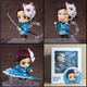 Коллекционная фигурка статуэтка Танджиро Камадо Tanjiro Kamado Demon Slayer: Kimetsu no Yaiba Nendoroid аниме минифигурка в кимоно, 10 см - изображение 8