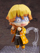 Коллекционная фигурка статуэтка Зеницу Агацума Zenitsu Agatsuma Demon Slayer: Kimetsu no Yaiba Nendoroid аниме минифигурка, 10 см - изображение 3
