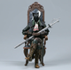 Коллекционная экшн Фигурка Bloodborne Lady Maria of the Astral Clocktower Леди Мария по игре Бладборн, Figma DX Edition 16см - изображение 3