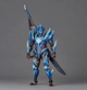 Коллекционная фигурка Amazing Yamaguchi Lunagaron Armor Set / Monster Hunter Rise 17 см — Охотник в броне Лунагарона Revoltech action figure - изображение 2