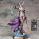 Фигурка Sylvanas Windrunner Ghost Queen World of Warcraft / Сильвана Ветрокрыла Варкрафт / Статуэтка BauTech Tribal Queen Sylvanas – коллекционная аниме фигура Королевы Сильваны 22 см на подставке - изображение 10