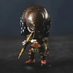 Фигурка Predator Warrior – коллекционная мини-фигура хищник, 7 см на подставке - изображение 1