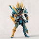 Коллекционная фигурка Monster Hunter Zinogre Armor 15 см — подвижная action figure охотник в броне Зиногра по игре Монстер Хантер - изображение 6