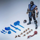 Колекційна фігурка Sub-Zero Mortal Kombat 17 см Саб-Зіро Мортал Комбат рухомаDAd figure з ефектами льоду та аксесуарами MK conllectible figure - зображення 1