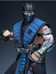 Колекційна фігурка Sub-Zero Mortal Kombat 17 см Саб-Зіро Мортал Комбат рухомаDAd figure з ефектами льоду та аксесуарами MK conllectible figure - зображення 4