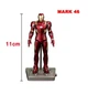 Коллекционная экшн-фигурка Железного Человека Марвел MARK XLV. Action Figure Marvel Iron Man Mark 45, 11 см в коробке, коллекционная модель - изображение 2