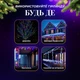 Гирлянда Нить уличная 30 м 300 LED Мультиколор белый провод гирлянда на улицу 8 режимов работы гирлянда нитка - изображение 8