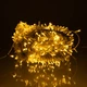 Уличная гирлянда нитка 100 м 1000 LED Желтая белый провод гирлянда на улицу 8 режимов работы новогодняя гирлянда - изображение 3
